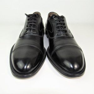 Salvatore Ferragamo Black Dress Shoes Men's 10.5